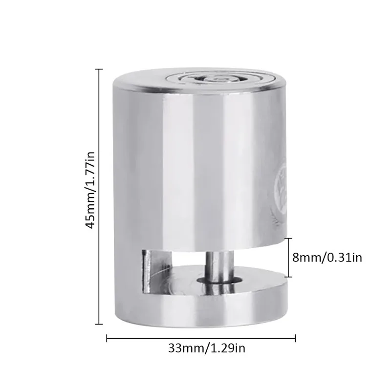 1 шт. велосипедный замок мини дисковый тормоз Противоугонный колесный