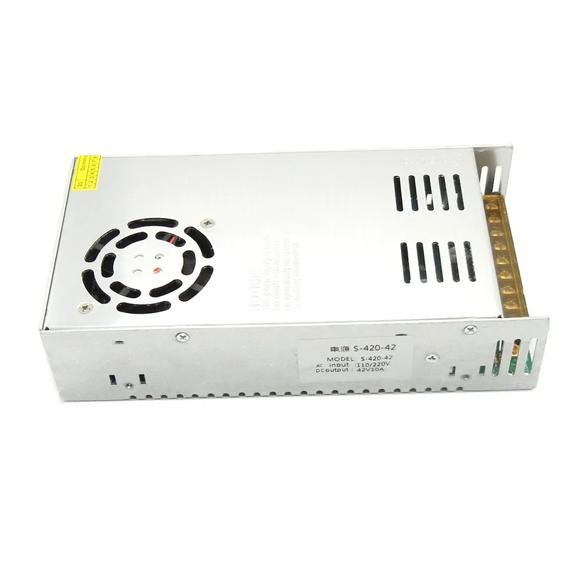 42 В 8 А 10 12 420 Вт драйвер импульсного источника питания 110 220 регулируемый