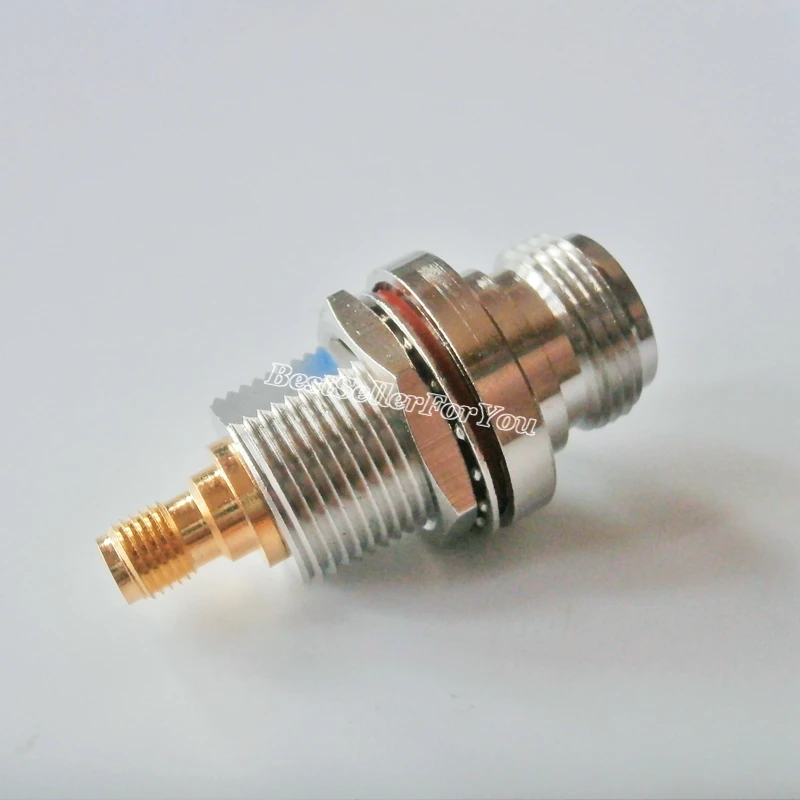 

1X N Female Jack Nut Bulkhead To SMA Connector Female Jack RF Adapter Connector CONVERTER G