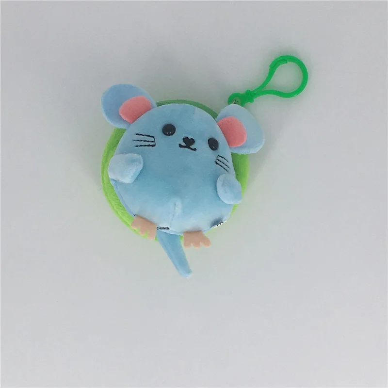 Новинка 10 см плюшевый Кошелек с изображением мышки цепочкой для ключей