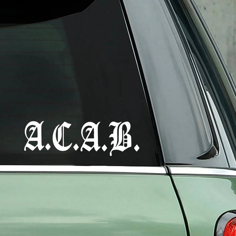 

Hot Sell Lovely A.C.A.B KK Vinyl Car-Stickers Car Bodyes for S Decal Auto Exterior Anti- Decoration KK15*5cm