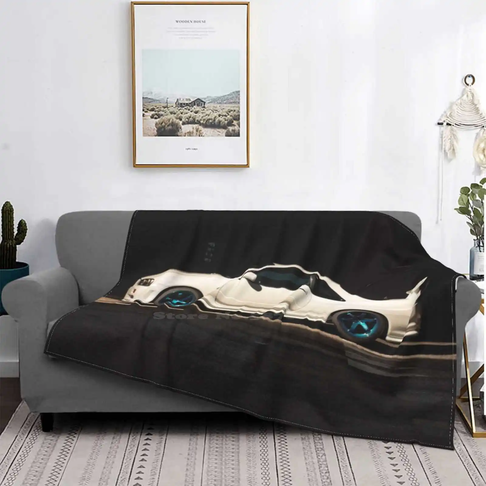 

Белое R34 Nissan Gtr Skyline, мягкое теплое покрывало, белое R34 Nissan Gtr Skyline Jdm Los Angeles