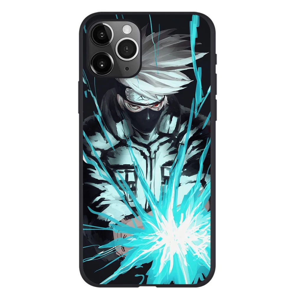 Японский мультфильм Итачи Наруто Саске Какаши чехол для iPhone 11 pro max Minato мягкий