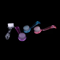 exfoliating facial cleanser brush face cleaning washing cap soft bristle brush scrub plastic non electric cleansing brush