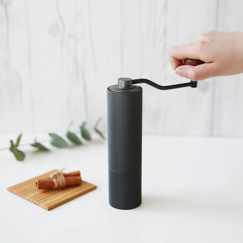 売る 手動コーヒーグラインダー調整可能な設定円錐バリミルバリコーヒーグラインダーためドリップエスプレッソ家庭用