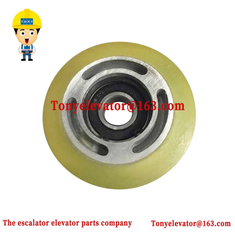 YS004C332G01 использование для Mitsubishi эскалатор шаговый цепной ролик OD76mm H25mm подшипник