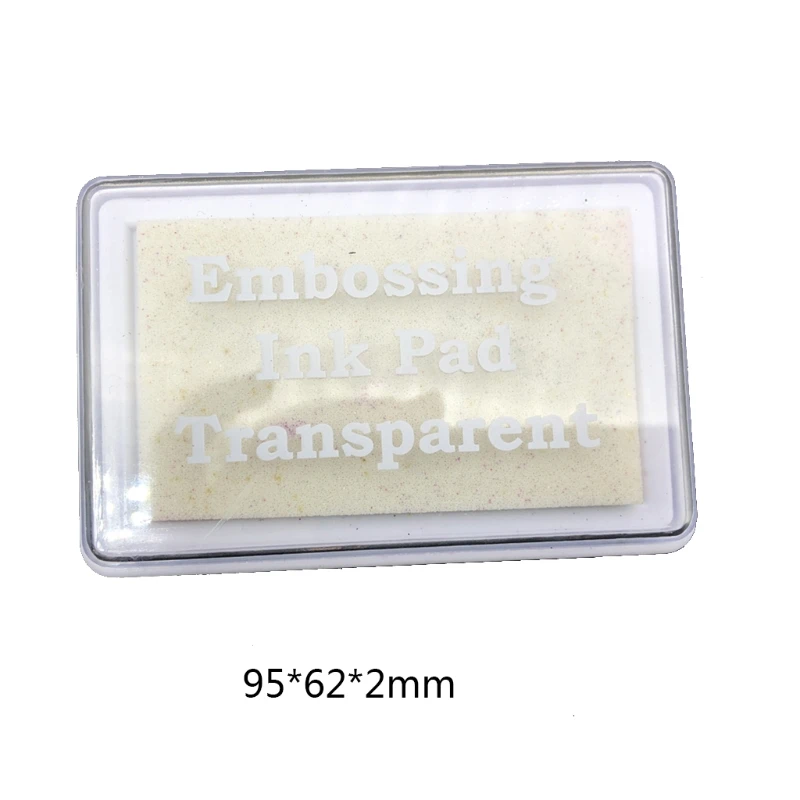 

Embossing Ink Pad Transparent Stamp Inkpad for DIY Planner Scrapbook Card Making