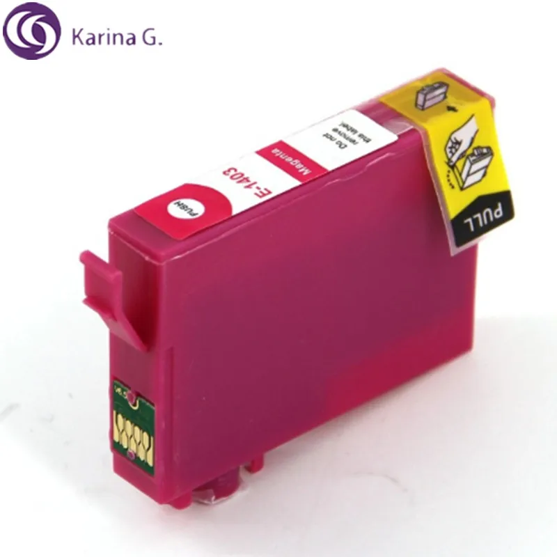 Совместим с картриджем чернил Epson T1401 T1404 подходит для Stylus TX560WD NX635 анализатора 60 525