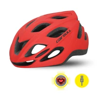 cairbull sports ventilated racing cycling helmet with rear light in mold road mountain bike helmet ultralight mtb bicycle helmet