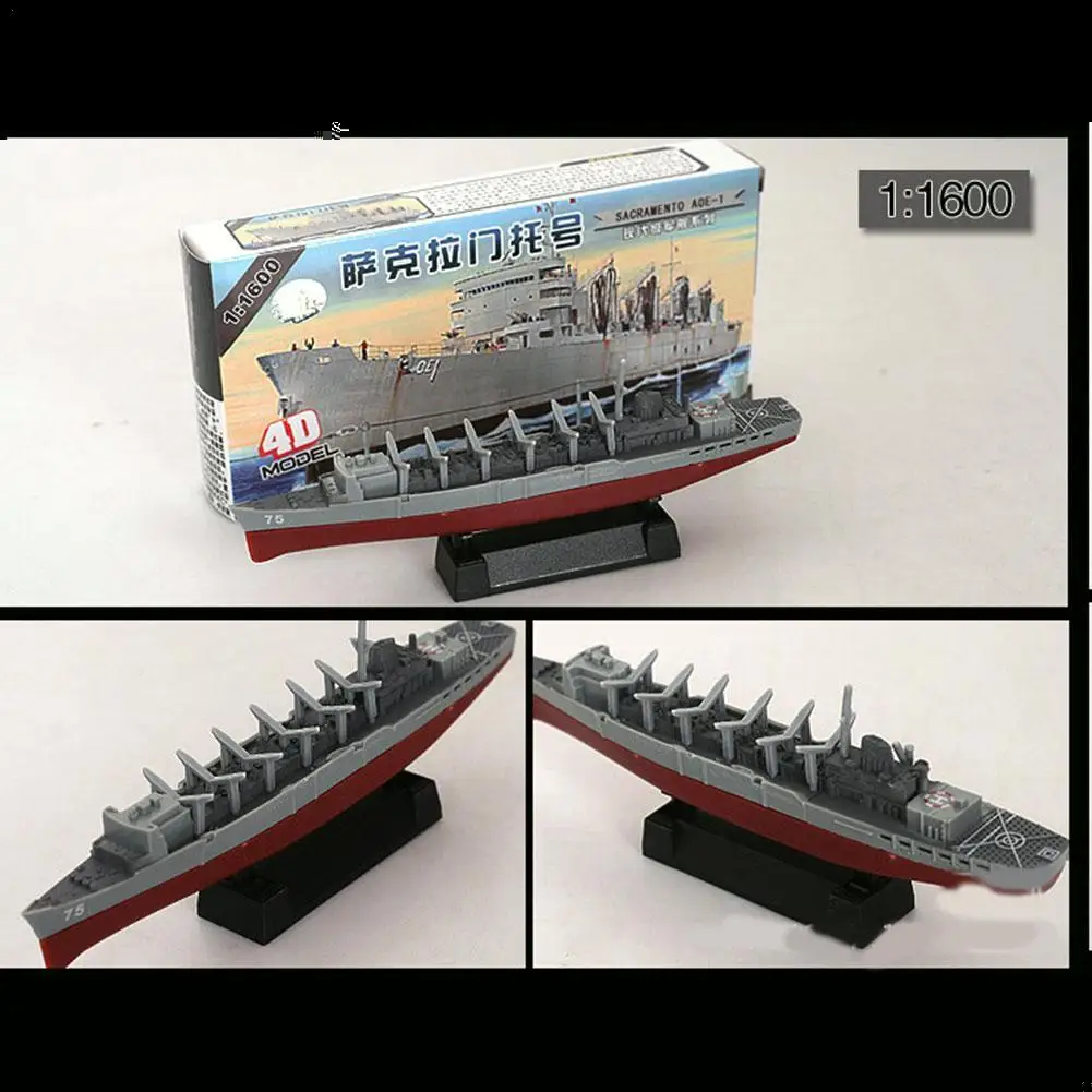 

4D пластиковая Сборная модель корабля Liaoning Современный боевой корабль модель корабля 054A фрегат Военная игрушка