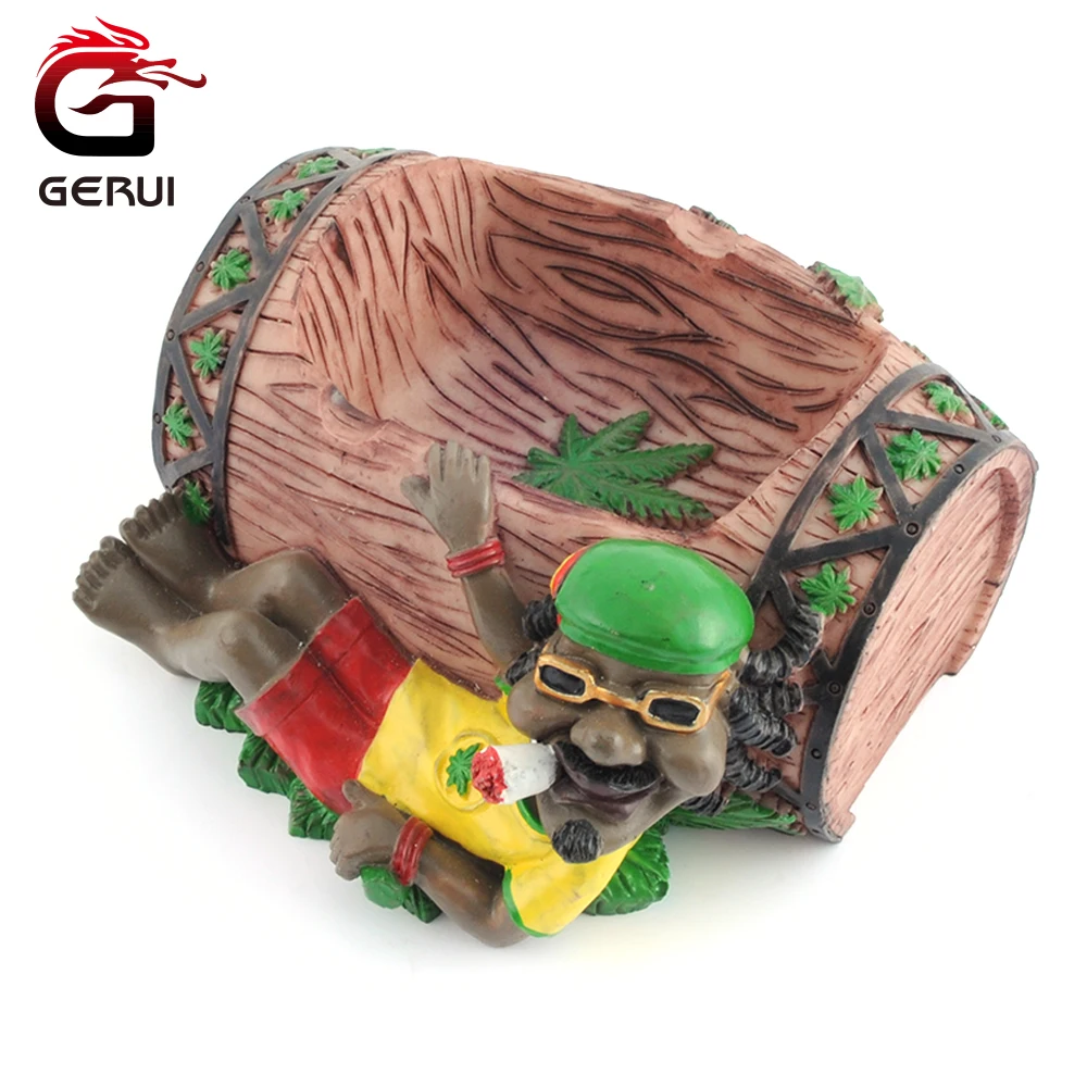 Забавная пепельница для сигарет из смолы в японском стиле сигар аксессуары