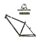 Вилка для горного велосипеда DARKROCK windspeed 4130, 26 дюймов, CR-9 тормоз, CR-MO, сталь, глянцевая черная