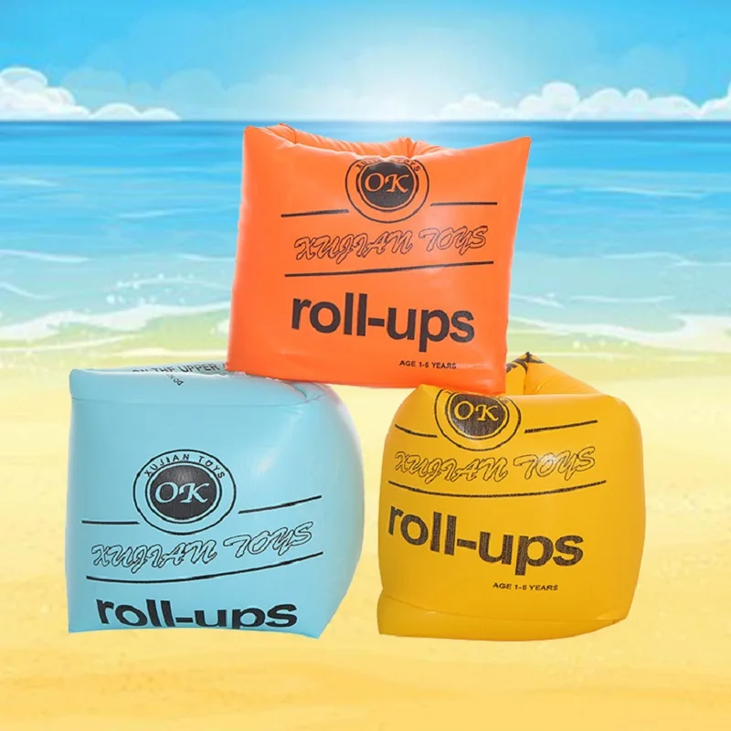 

1 pair Baby Arm Swimming Ring Child inflatable Pool Float Swimming Arm Ring Safety Training Swimming Circle Float Rings