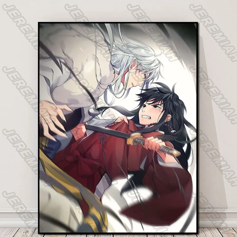 

Japanese Anime Daiyasha Poster Nordic Style Wall Art Canvas Print Painting Modern Living Room Decoration