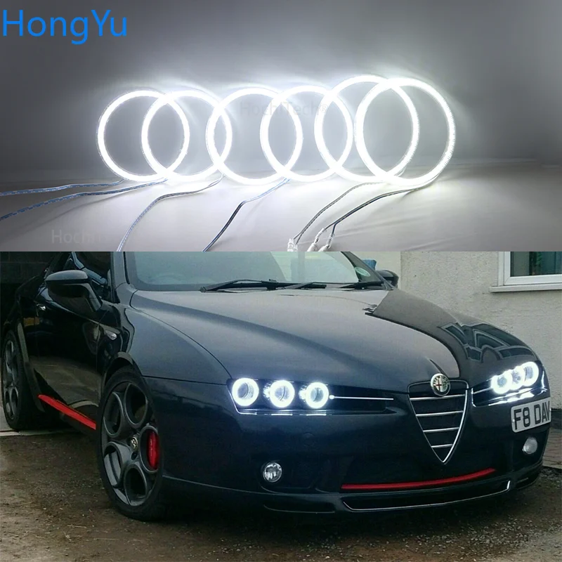 Для Alfa Romeo 159 2005 2011 Smd комплект светодиодов глаза ангела отличное Ультра яркое