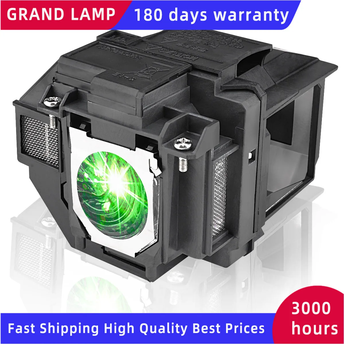 

V13H010L97 ELPLP97 Projector Lamp With Housing For EPSON PowerLite U50 EB-U50 EB-FH52 EB-FH06 EB-W51 EB-W50 EB-X50 EH-TW710 Lamp