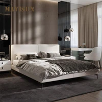 light luxury bedroom small apartment removable and washable fabric bed 1 5 1 8 meters modern minimalist furniture double bed