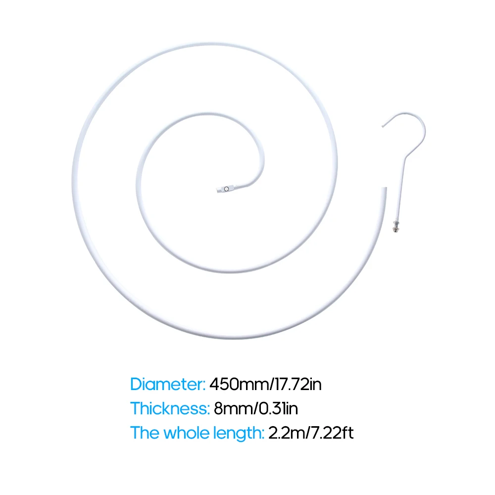 Hot Spiral Hanger Clothing Drying Rack Space Saving Round for Bed Sheet Quilt Mattress Cover Blanket Outside Balcony | Дом и сад