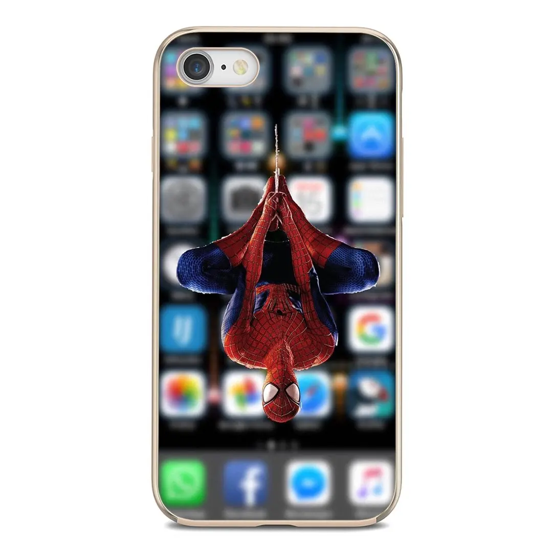 silicone skin case for huawei mate 20 30 40 7 8 9 10 lite pro p smart 2018 2019 plus g7 g8 spider man spiderman free global shipping