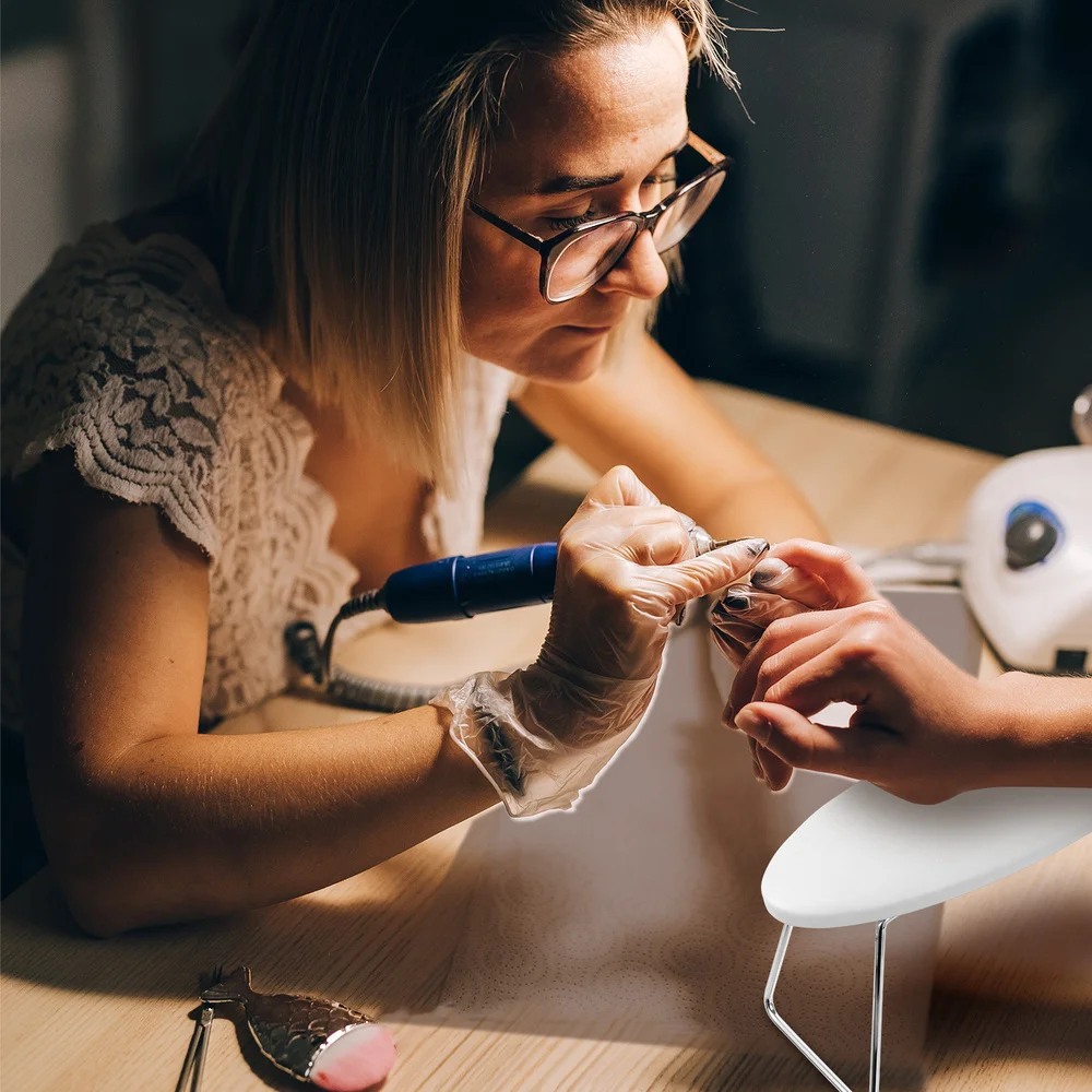 

1Pc Leather Manicure Hand Arm Rest Pillow Nail Hand Pillow Manicure Accessories