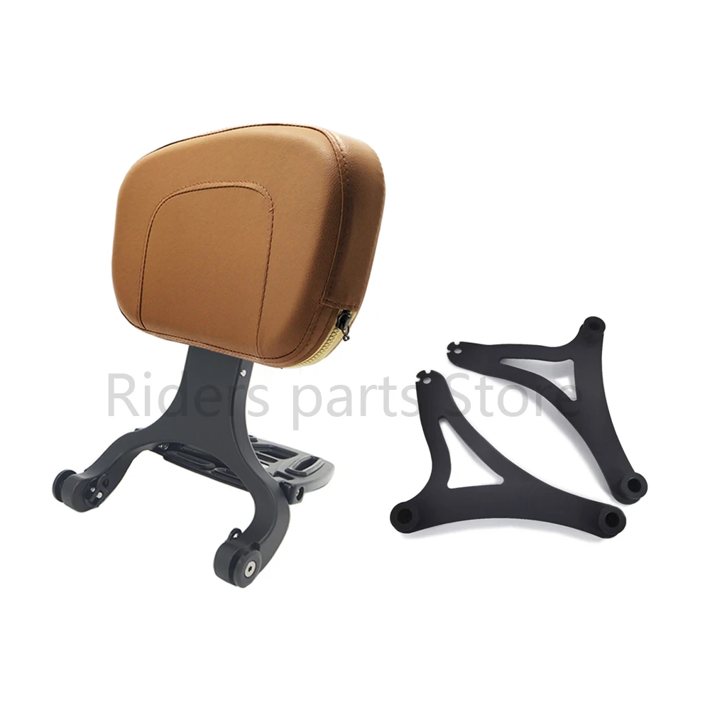 

Motorcycle Backrest & Mount Kits Multi-Purpose Driver Passenger Backrest For Indian Scout Chief Vintage 2014-2021