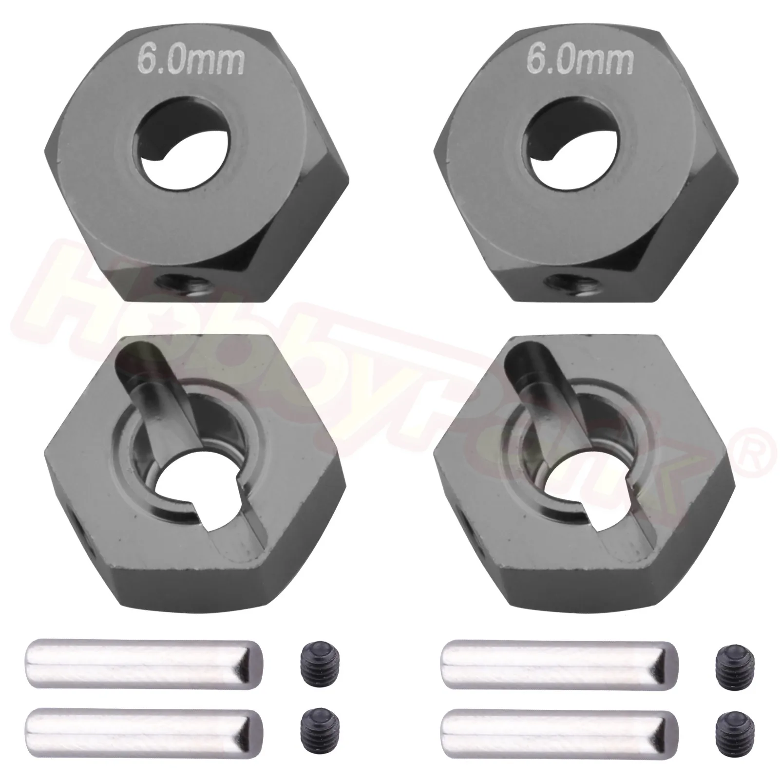 Aluminum 14mm Wheel Hex Parts Replacement of AR310871 for Arrma 1/10 Granite 4X4 Big Rock Senton | &amp Accs