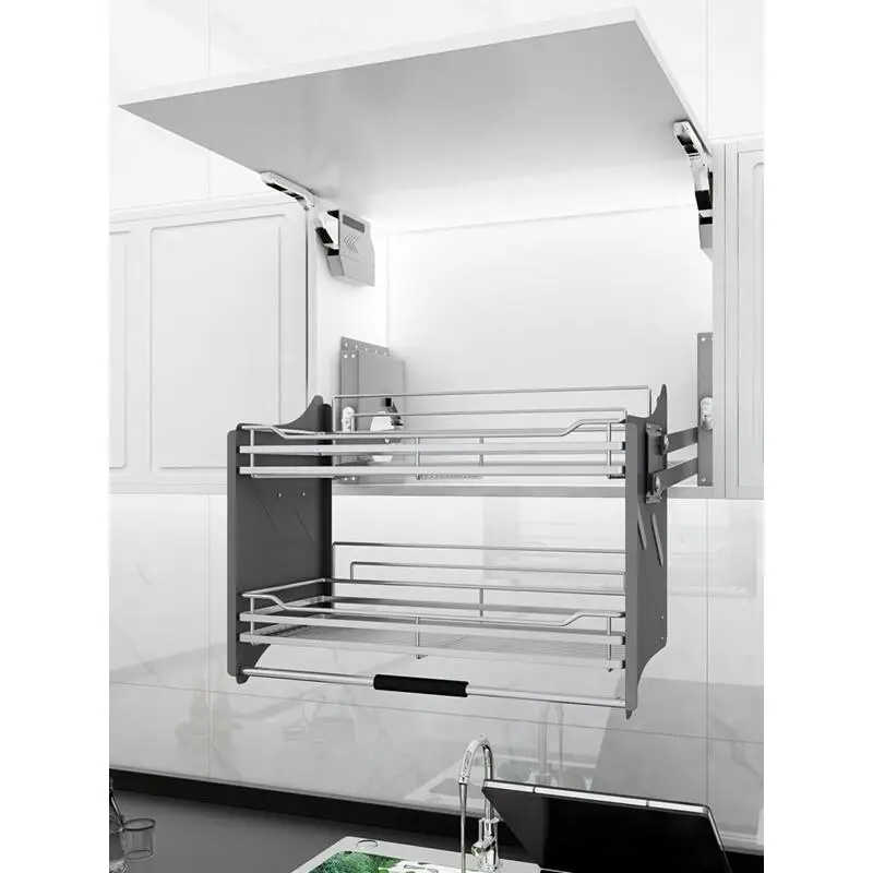 Cosina De Cocina Despensa Dish Accesorios Organizar Para Armario Hanging Rack Cuisine Organizer Kitchen Cabinet Storage Basket | Дом и сад
