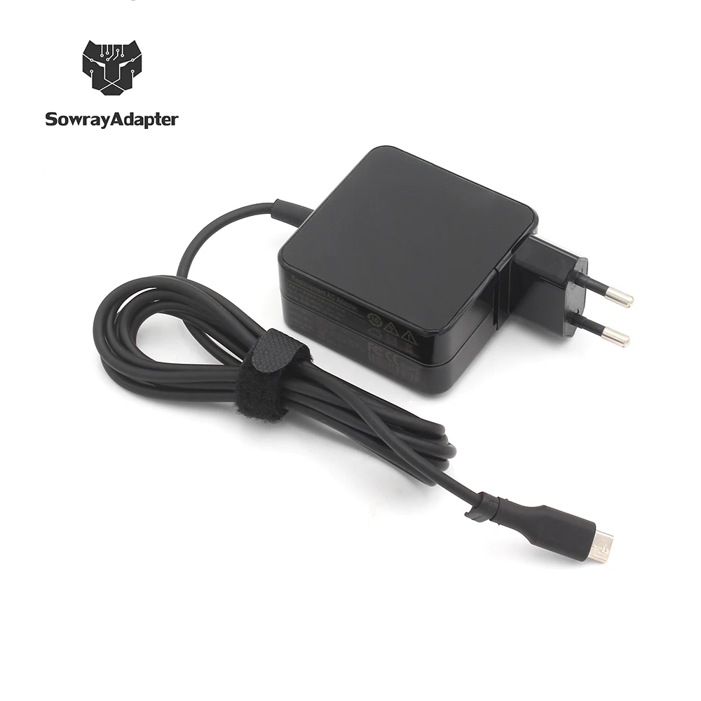 45 Вт USB C PD Тип C AC Мощность адаптер быстрой Зарядное устройство для hp DELL LENOVO Xiaomi HUAWEI ноутбук 5V 15V 3A 14,5 V 2A 20V 2.25A