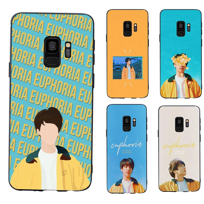 Силиконовый чехол Euphoria Jungkook для samsung s5 S6 S7 edge s8 s9 plus мягкий из ТПУ|Чехлы-накладки| |