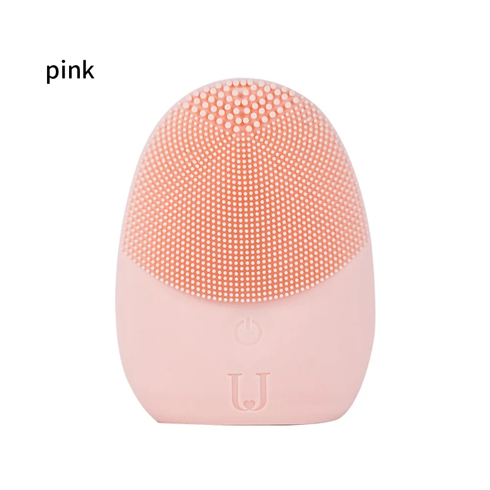 

sonic facial cleansing brush Massage Washing Machine Sonic Waterproof Silicone Deeply face Cleansing Tools NEW