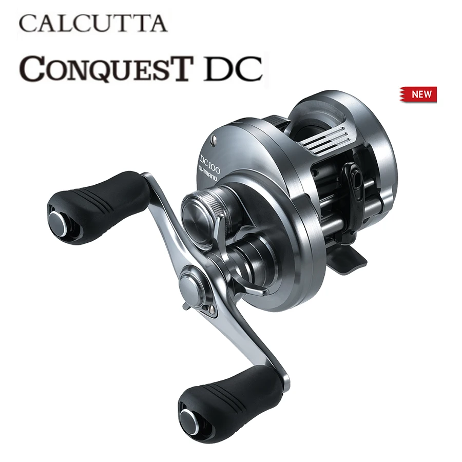 Новинка 2020 оригинальное рыболовное колесо SHIMANO CALCUTTA CONQUEST DC 100 100HG 101HG 200 200HG 201HG для