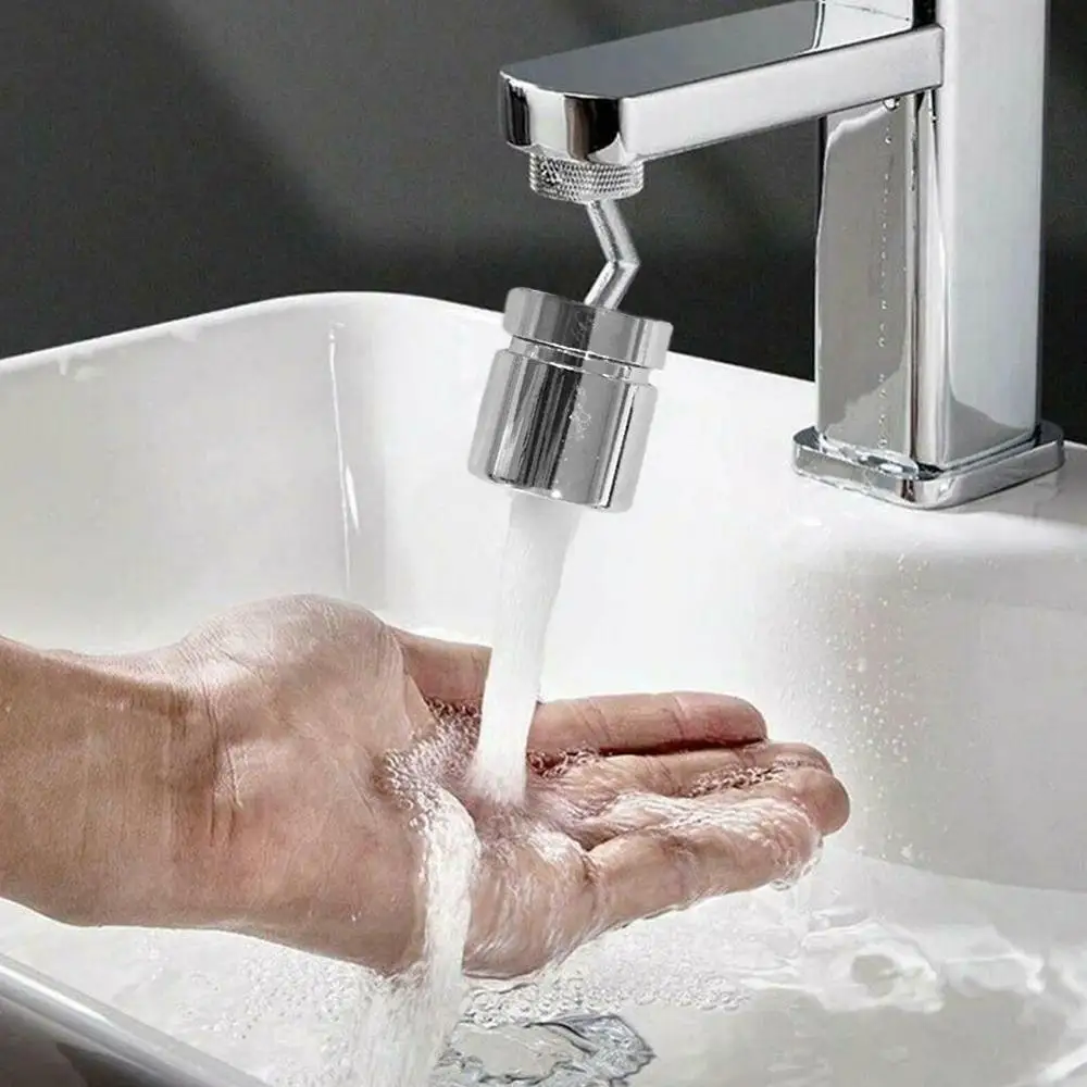 Универсальный фильтр для смесителя на 720 градусов распылитель против брызг воды