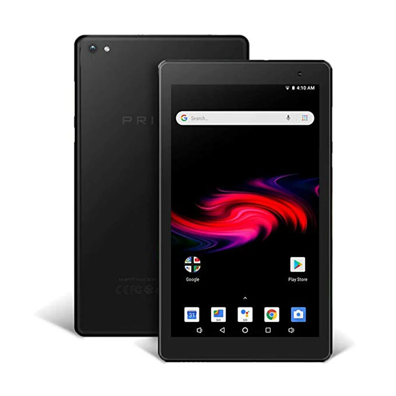 Black PRITOM P7 7 дюймов планшет Android 8,1 ПК 32 Гб ПЗУ планшеты четырехъядерный процессор ips HD дисплей камера Bluetooth Android WiFi планшет - Комплект: Black