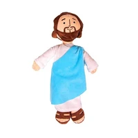 jesus christ plush doll plush toy arab doll cartoon stuffed doll soft sleeping pillow savior with smile religious party fav