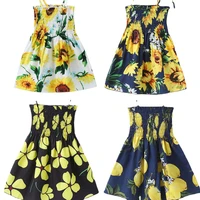 childrens dresses summer party princess dresses for girls flowers girl kids dress infant baby girl clothing kids clothes