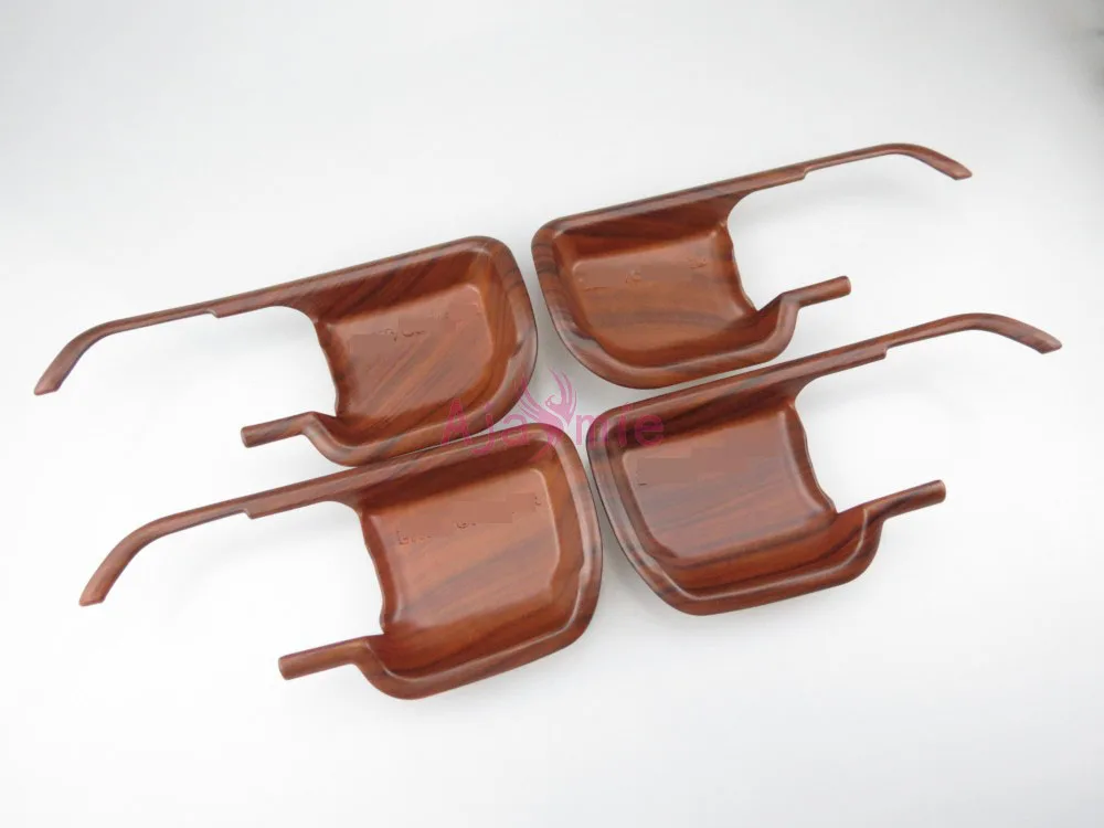 Стайлинг автомобиля Inteior деревянные цветные дверные ручки Крышка Чаша-держатель