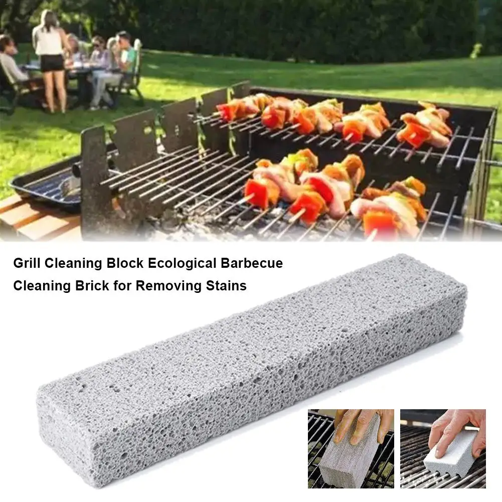 2 шт. гриль чистящий блок экологические барбекю Чистящая кирпич для чистого набор