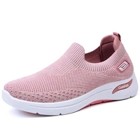 summer womens sports shoes womans sneakers breathable mesh jogging shoes ladies casual outdooor shoes size 35 41