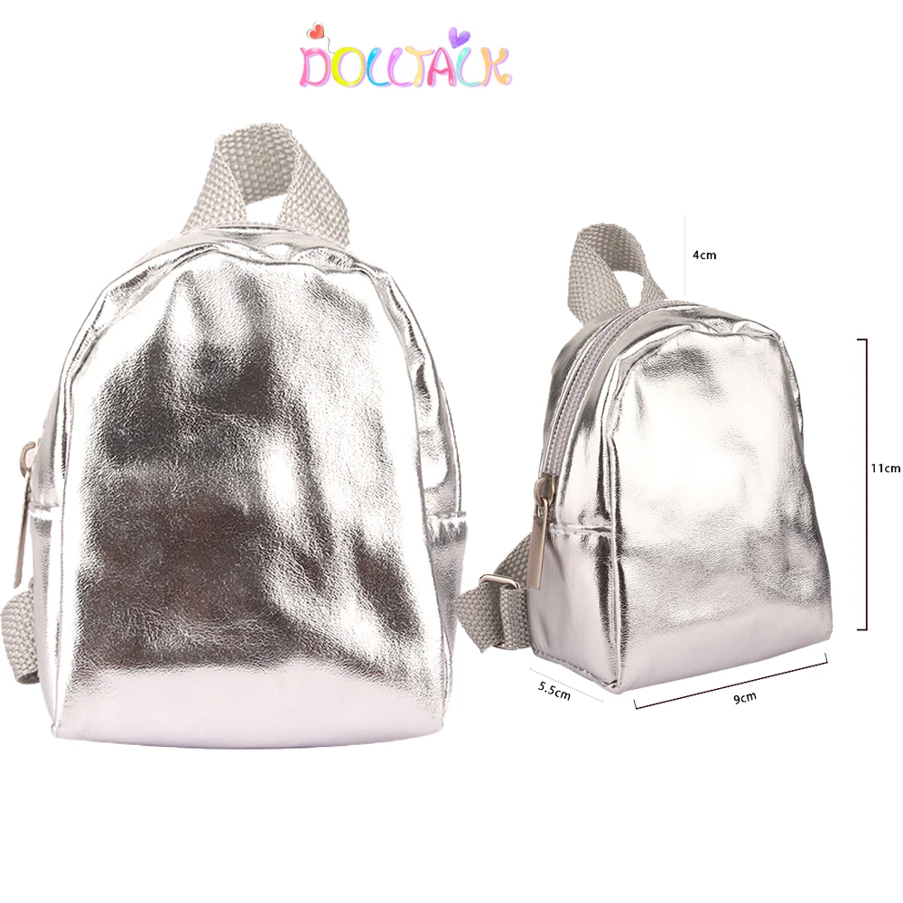 Сумка для новорожденных кукол 43 см яркий рюкзак из чистого серебра 18-дюймовых