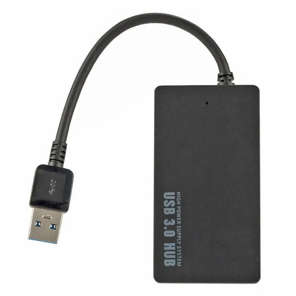 

Multi 4Ports High Speed USB 3.0 HUB With Power Supply Port USB3.0 Splitter Adapter For Laptop Printers Digital Cameras Accesso