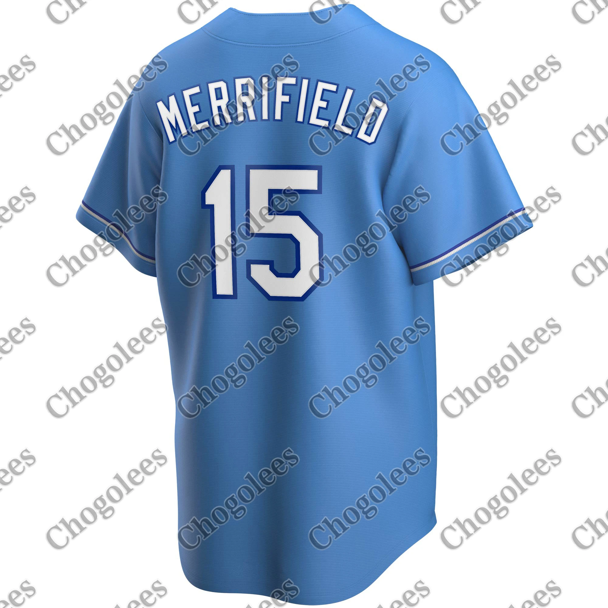 

Baseball Jersey Whit Merrifield Kansas City Alternate 2020 Player Jersey - Light Blue