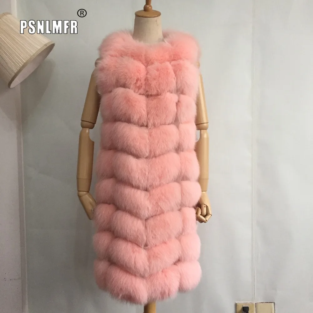 

Большая Акция, 100% натуральный Лисий мех, жилет для женщин, зимнее теплое плотное пальто из натурального меха, высокое качество, хит продаж, в...