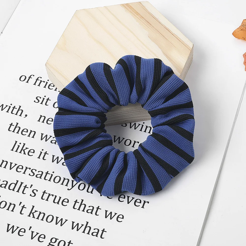 LOVINGSHA женские полосатые аксессуары для волос девочек Брендовые резинки конского