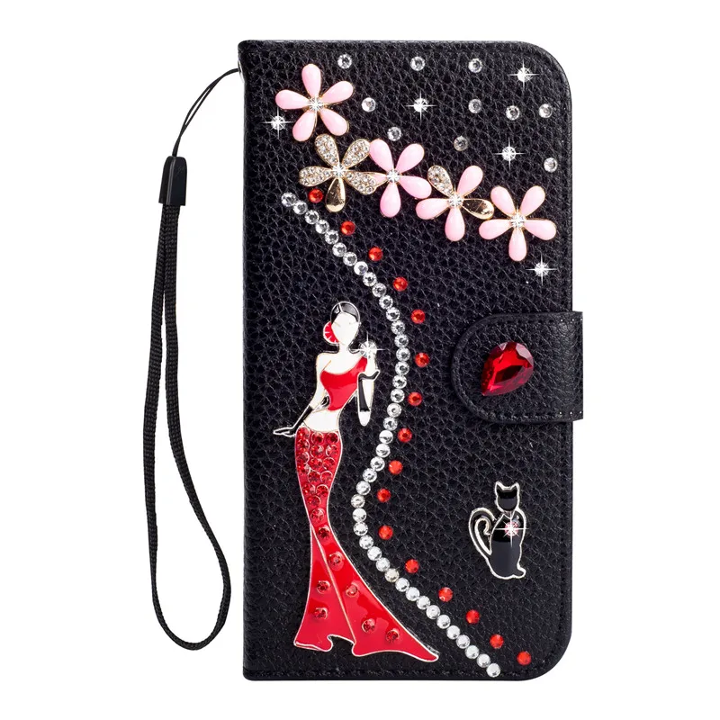 Шикарный 3D кожаный чехол для Xiaomi redmi note 8 7 6 pro S2 S3 Redmi 7a 6a 5a 4a 4x4 5 plus откидной кошелек