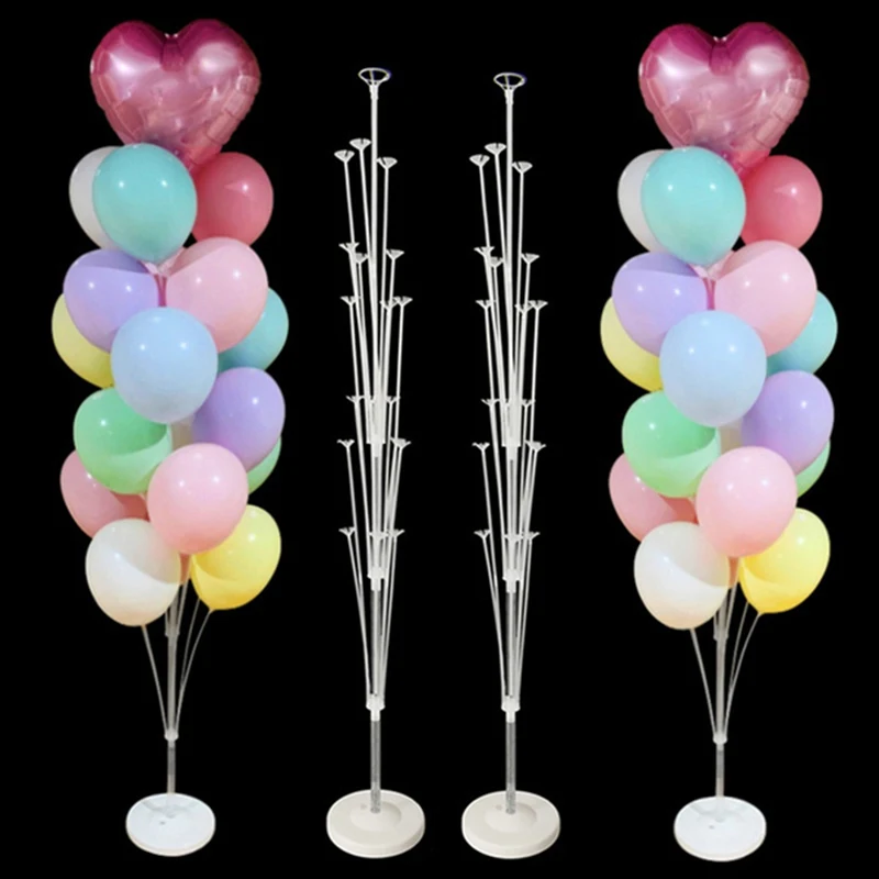 Balloon Column Stand Holder Round Baloon Arch Frame Ring Birthday Decor Wedding Party Christmas Decorations Baby Shower | Дом и сад
