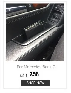 Для Mercedes Benz C Класс W205- автомобиль-Стайлинг из нержавеющей стали двери автомобиля аудио динамик декоративная накладка 3d наклейка