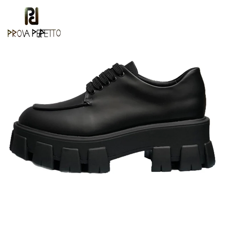 

Туфли женские кожаные на толстом каблуке, с круглым носком, зигзагообразные, в британском стиле, 2021