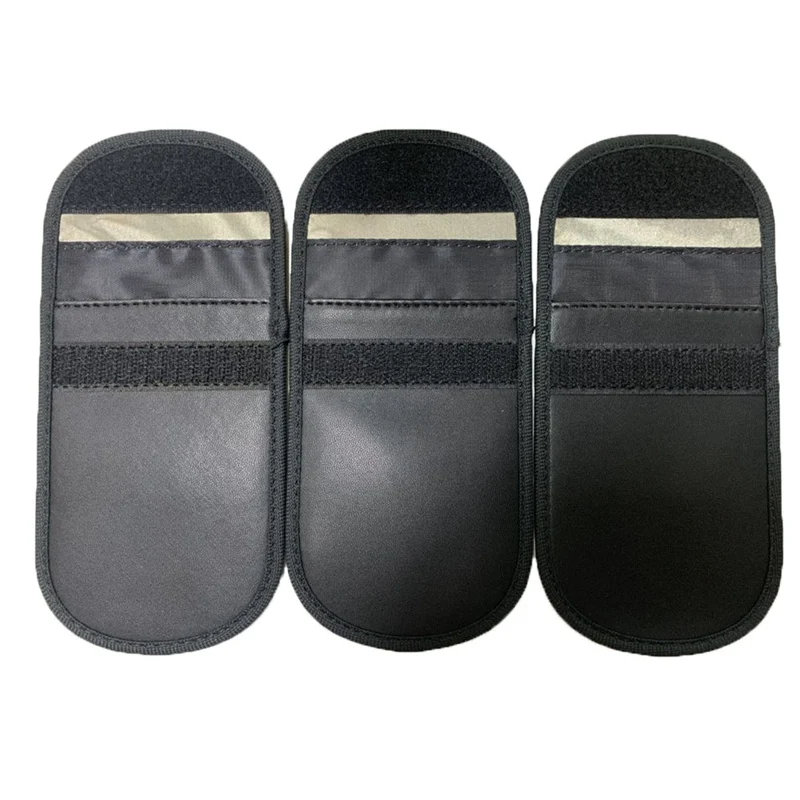 RFID Signal Blocking Bag Cover Car Key Blocker Pouch For Keyless Keys Radiation Protection Cell Phone Covers | Автомобили и