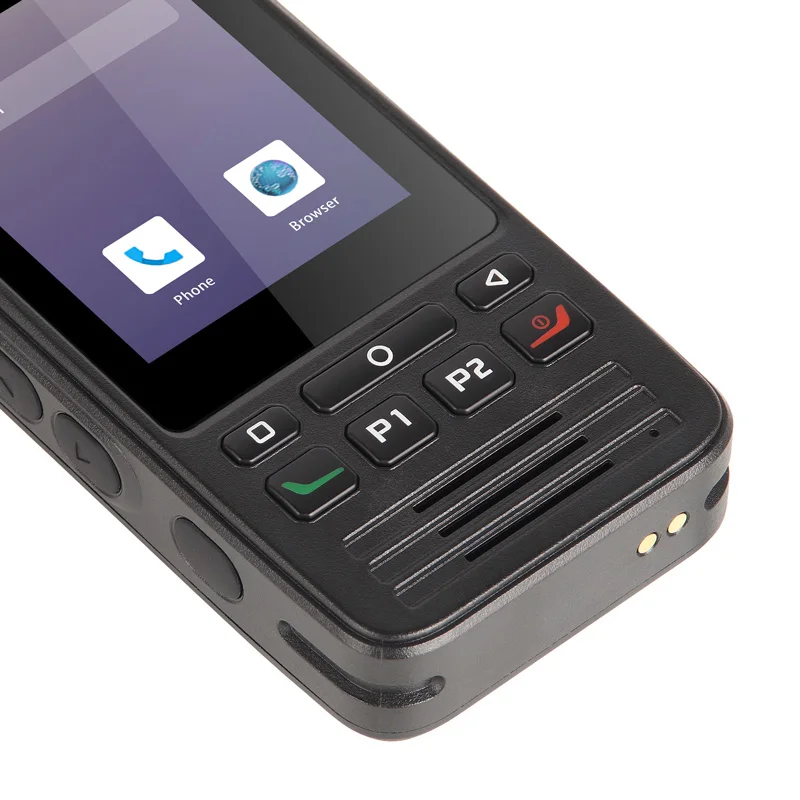 Рация UNIWA F60 водонепроницаемая IP68 5300 мА ч 2 8 дюйма Android 9 0 SIM PTT Вт громкоговоритель 4G