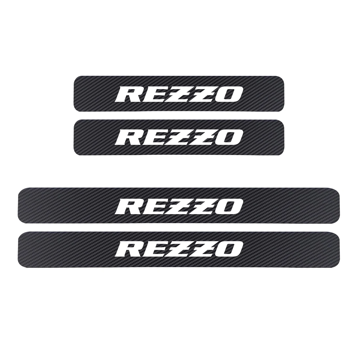 FOR Daewoo Rezzo nubira nexia kalos gentra TICO lanos Carbon Fiber Car Door Threshold Pedal Scuff Plate Stickers Accessories | Автомобили